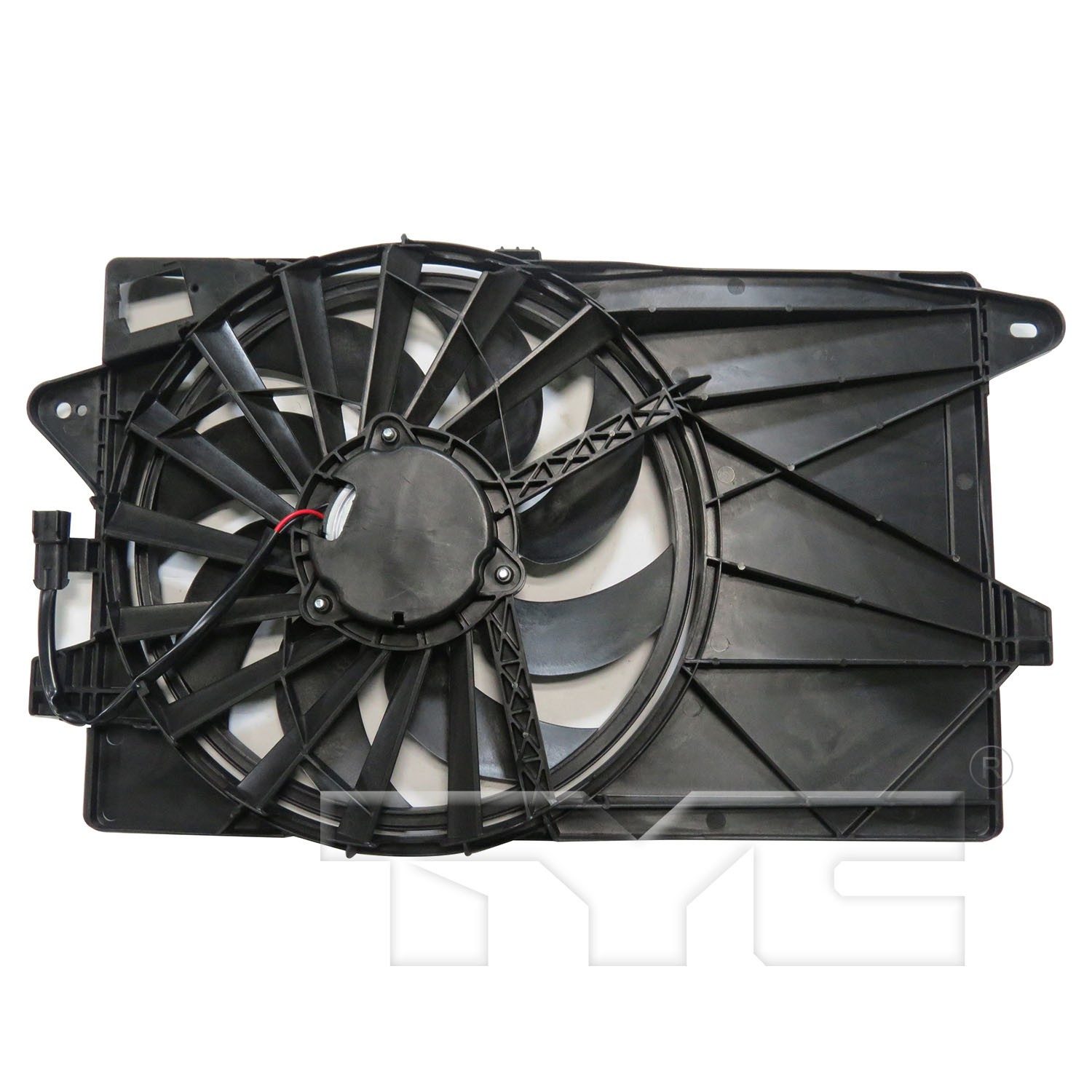 TYC Dual Radiator and Condenser Fan Assembly — image 2