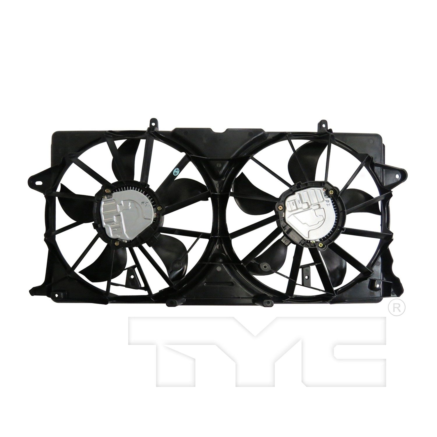 TYC Dual Radiator and Condenser Fan Assembly — image 2