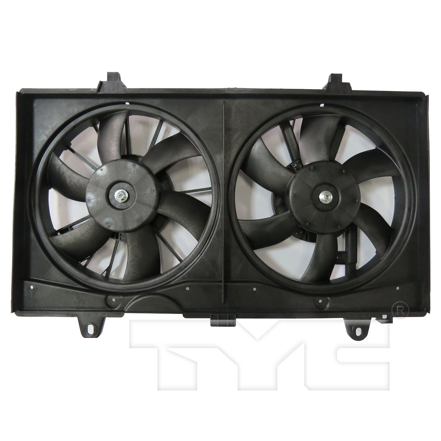 TYC Dual Radiator and Condenser Fan Assembly — image 2