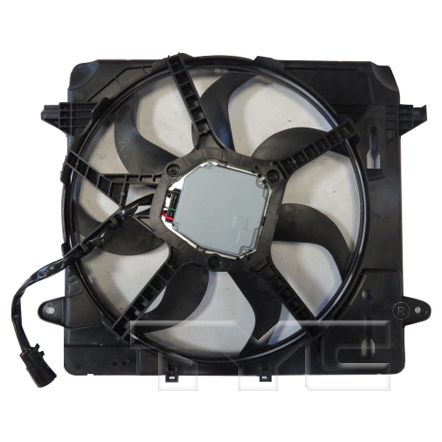TYC Dual Radiator and Condenser Fan Assembly — image 2