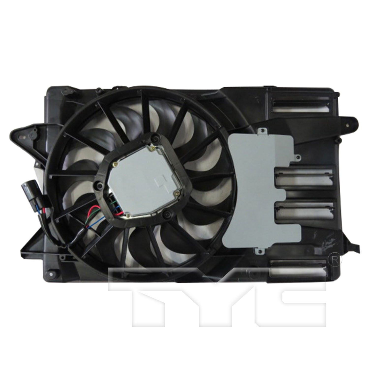 TYC Dual Radiator and Condenser Fan Assembly — image 2