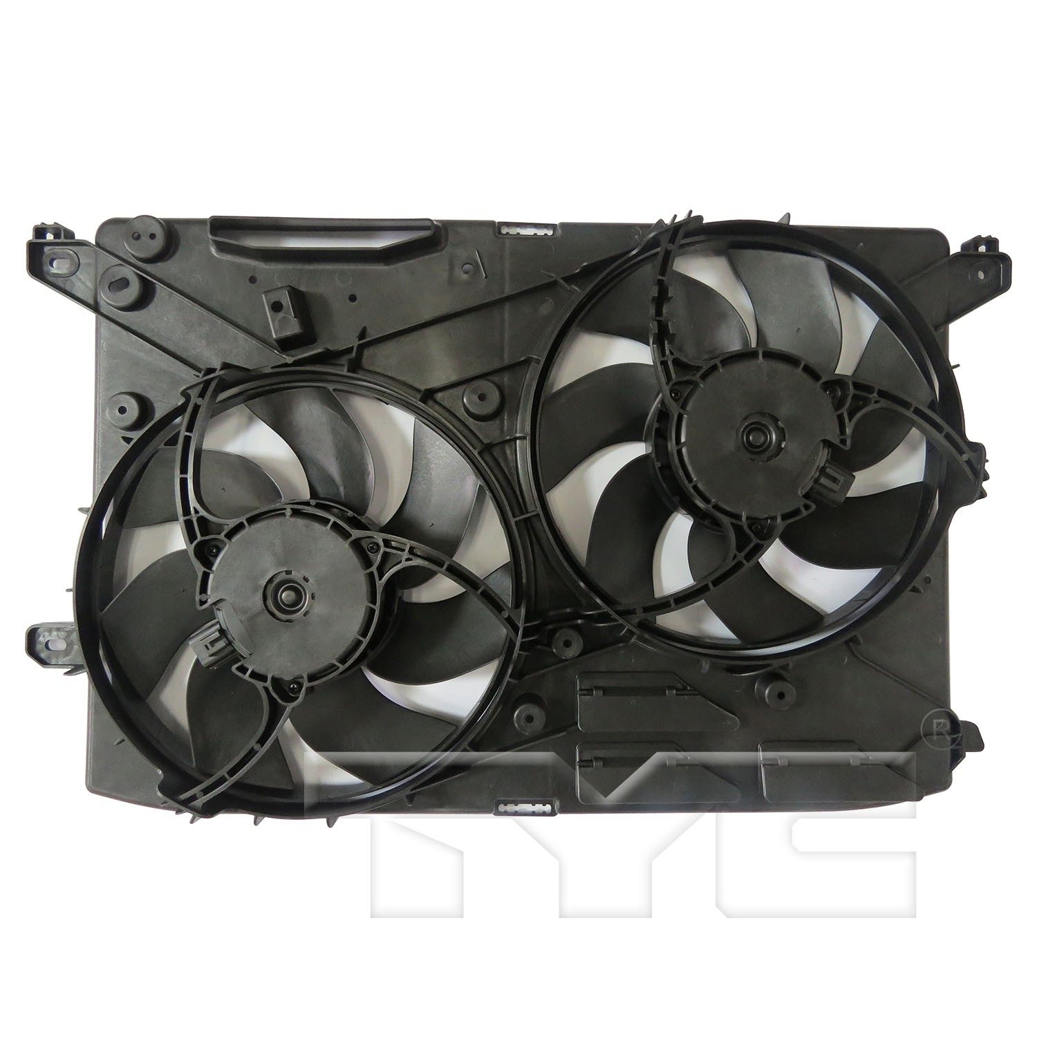 TYC Dual Radiator and Condenser Fan Assembly — image 2