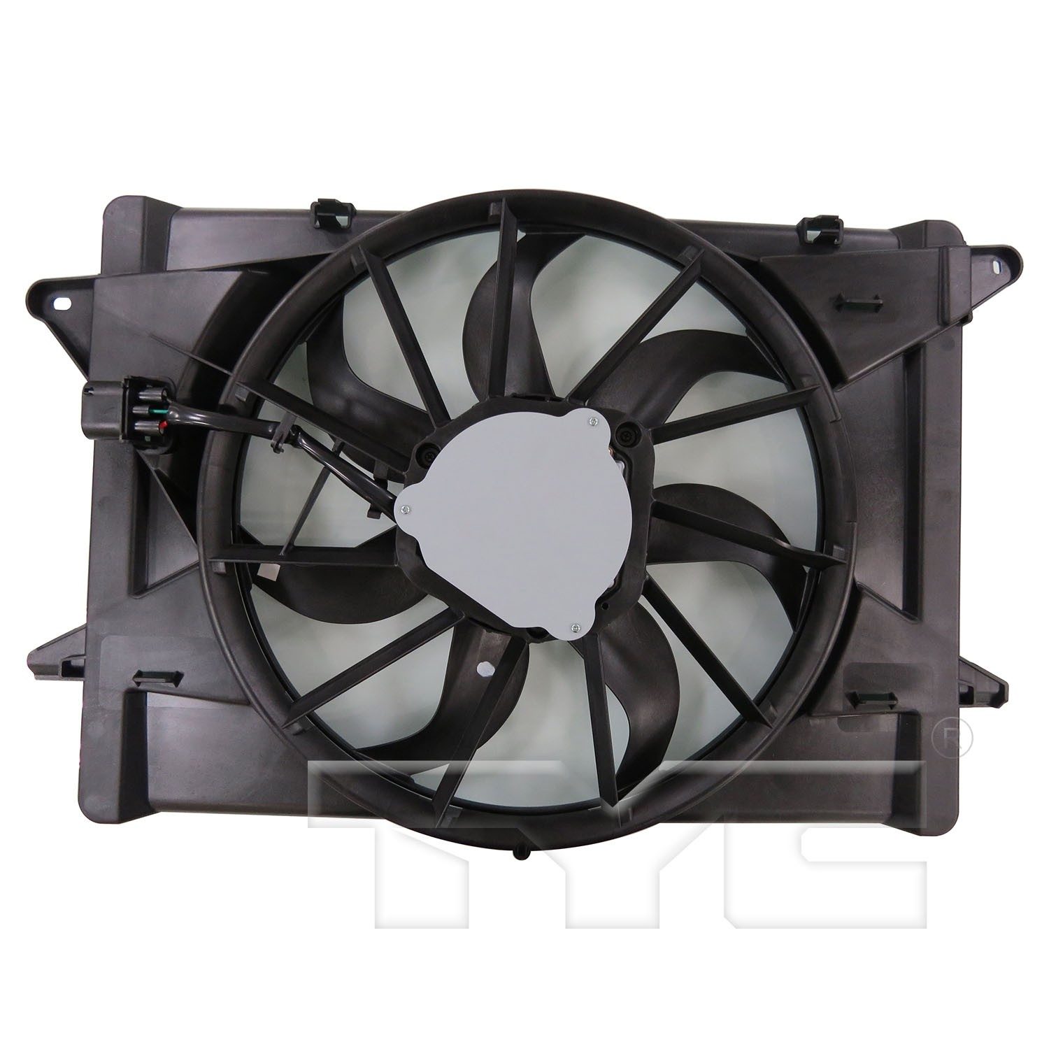 TYC Dual Radiator and Condenser Fan Assembly — image 2