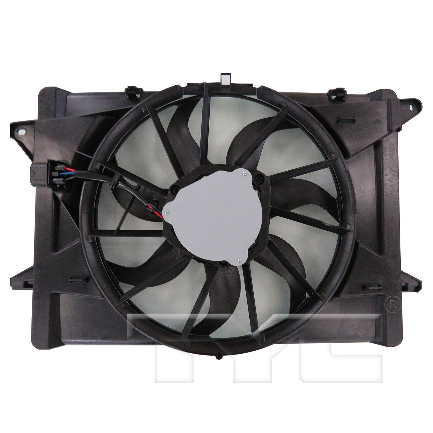 TYC Dual Radiator and Condenser Fan Assembly — image 2