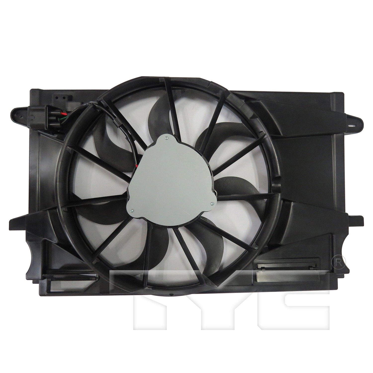 TYC Dual Radiator and Condenser Fan Assembly — image 2