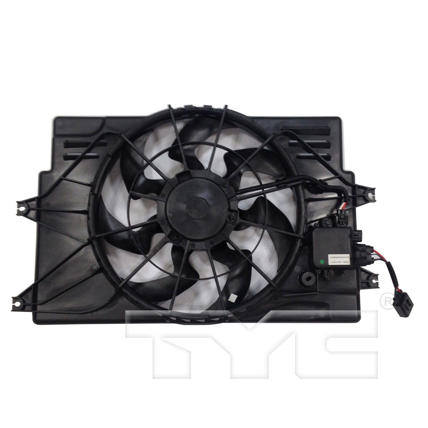TYC Dual Radiator and Condenser Fan Assembly — image 2