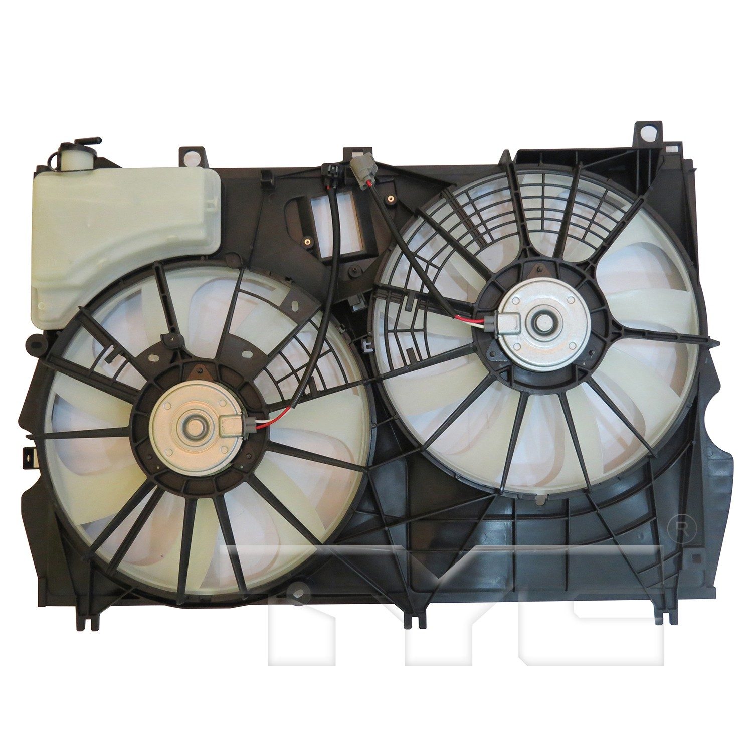 TYC Dual Radiator and Condenser Fan Assembly — image 2