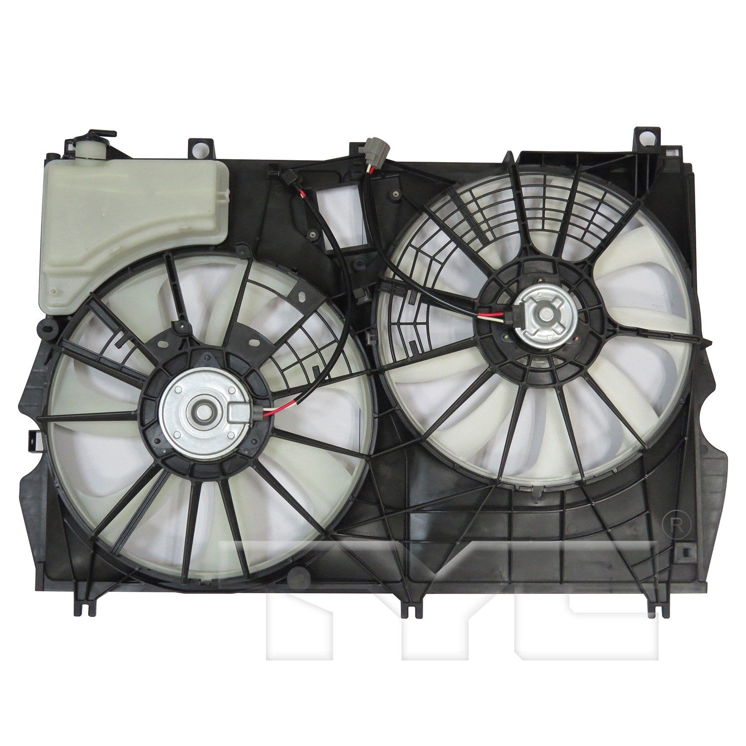TYC Dual Radiator and Condenser Fan Assembly — image 2
