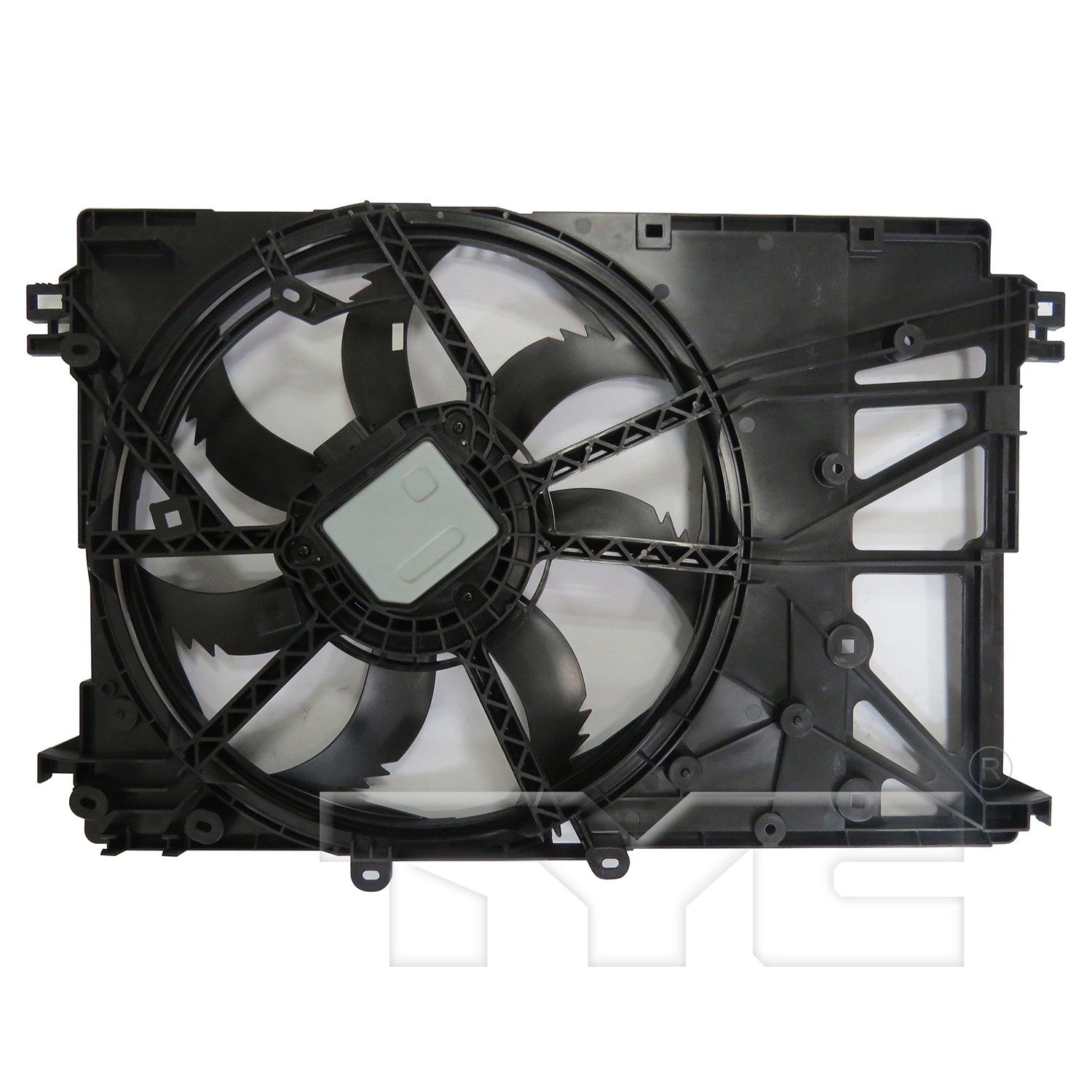 TYC Dual Radiator and Condenser Fan Assembly — image 2