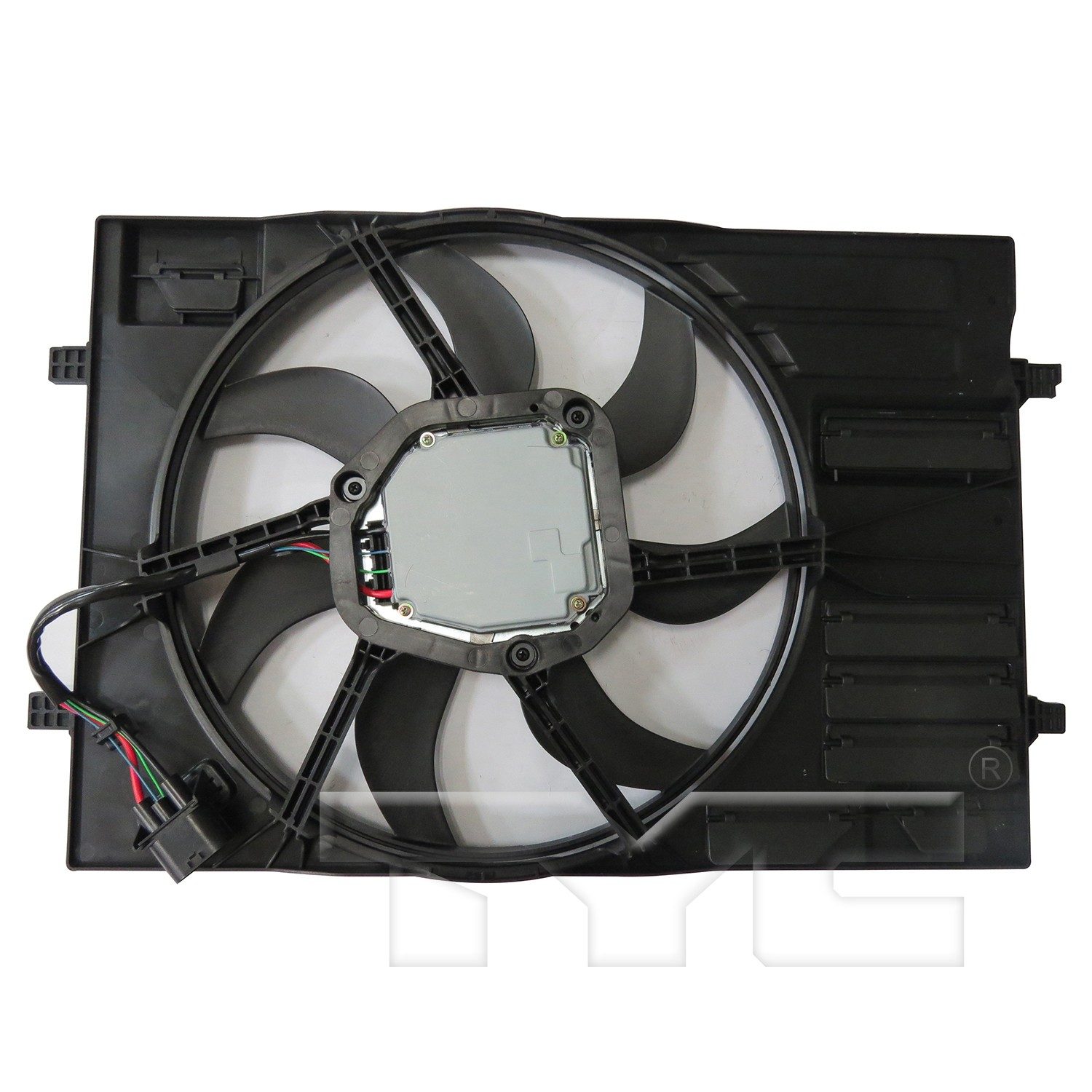 TYC Dual Radiator and Condenser Fan Assembly — image 2