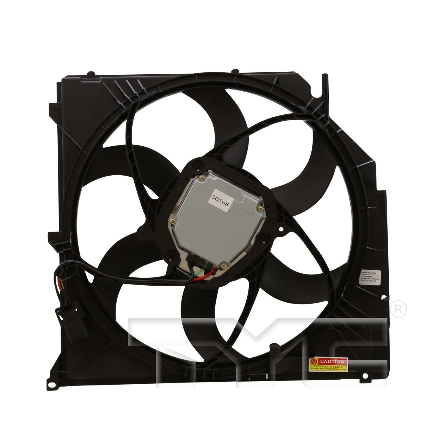 TYC Dual Radiator and Condenser Fan Assembly — image 2