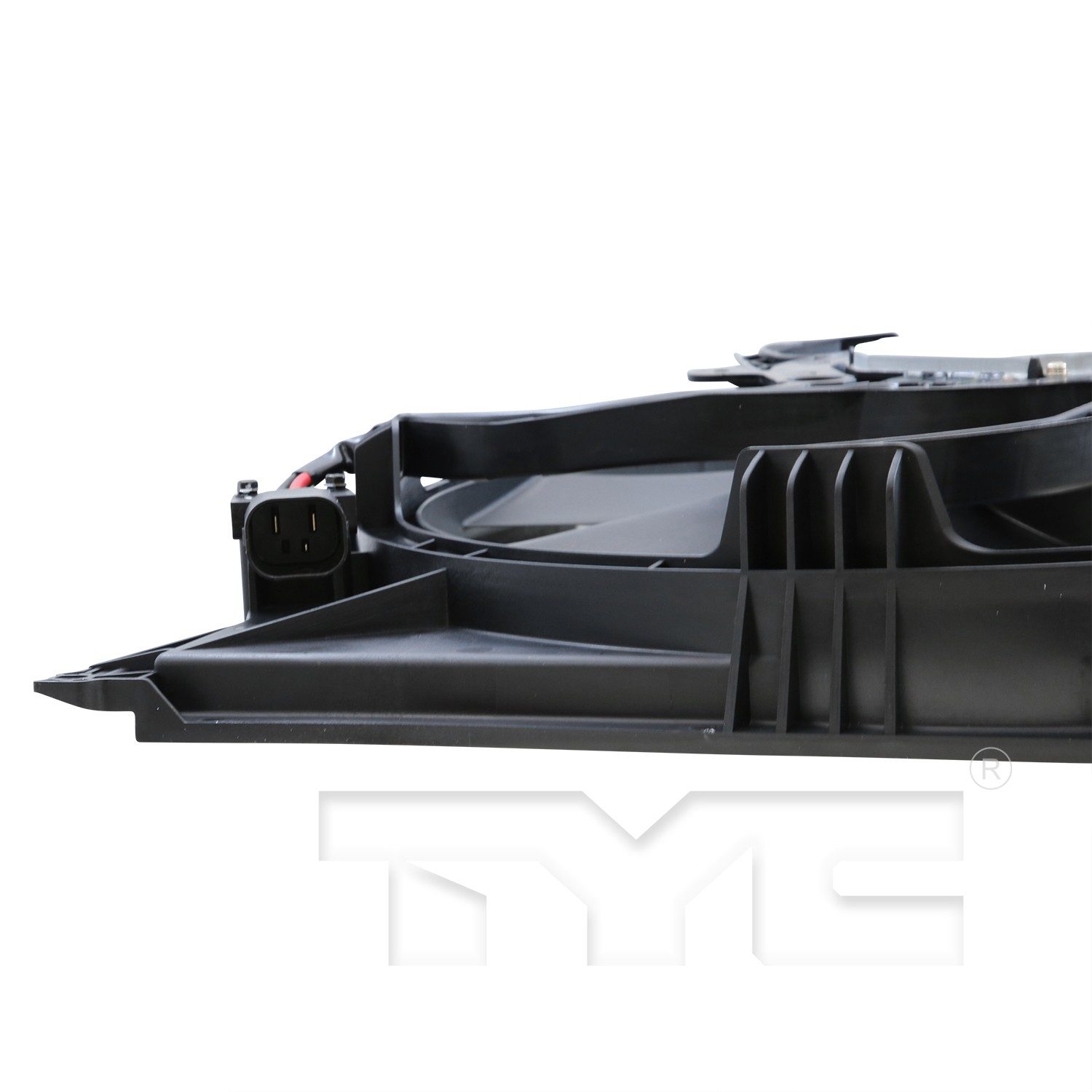 TYC Dual Radiator and Condenser Fan Assembly — image 3