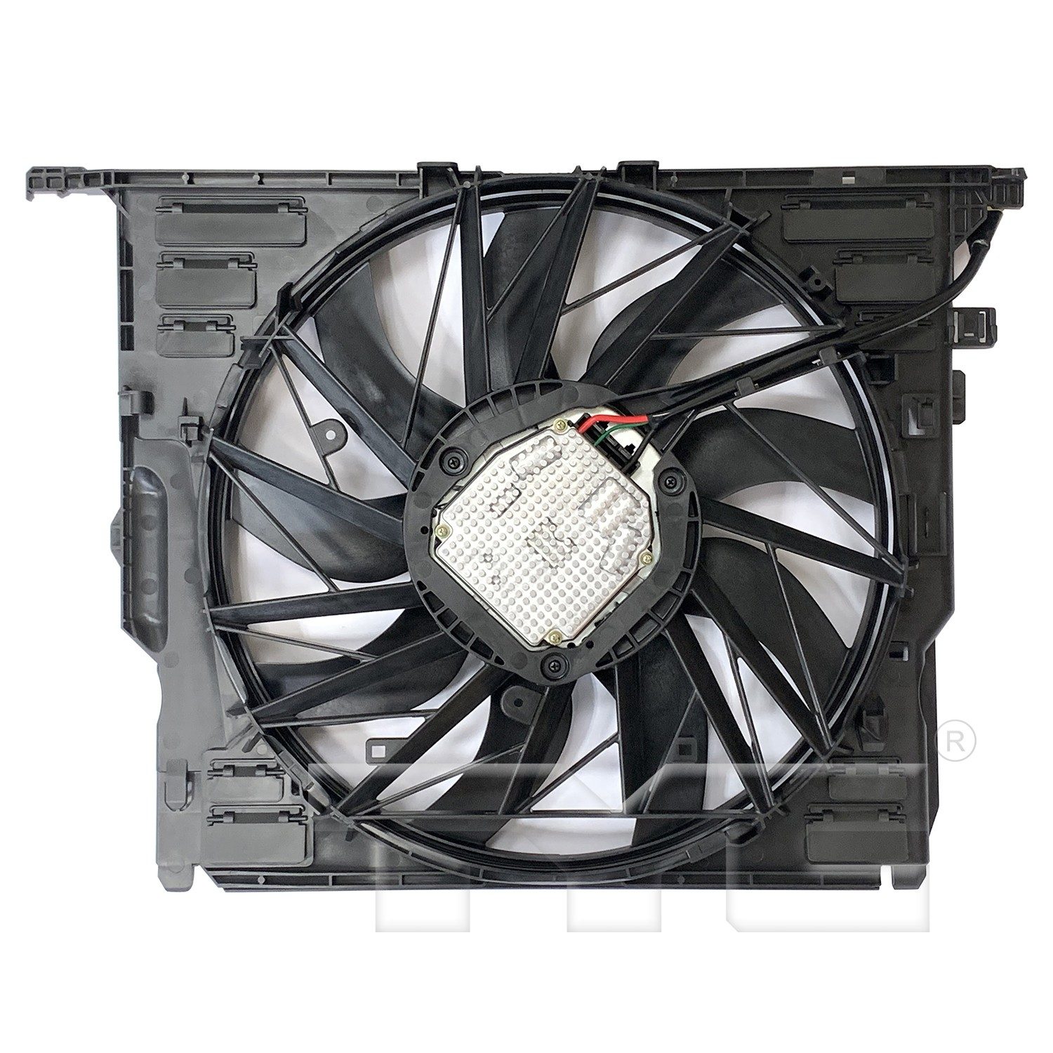 TYC Dual Radiator and Condenser Fan Assembly — image 2