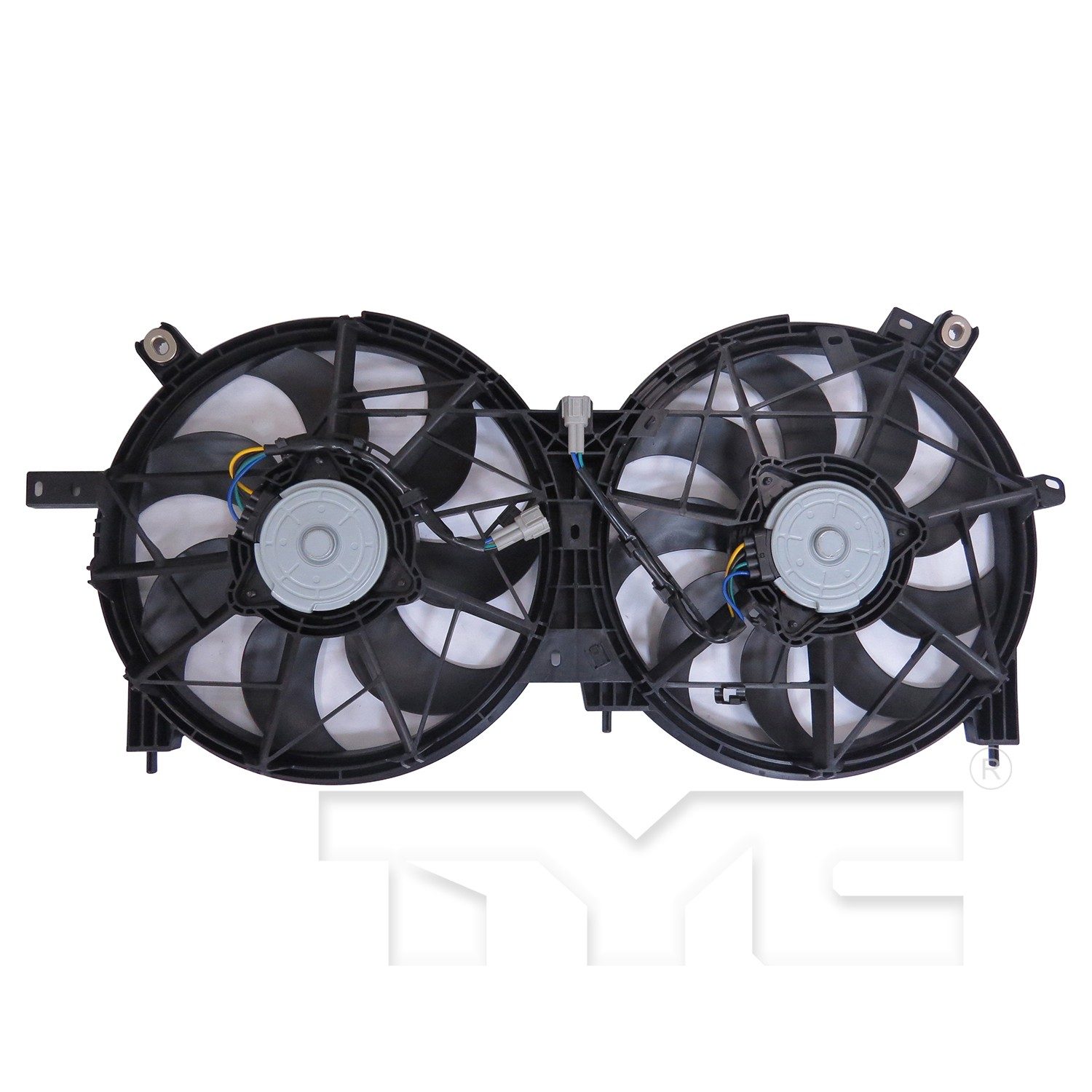 TYC Dual Radiator and Condenser Fan Assembly — image 2
