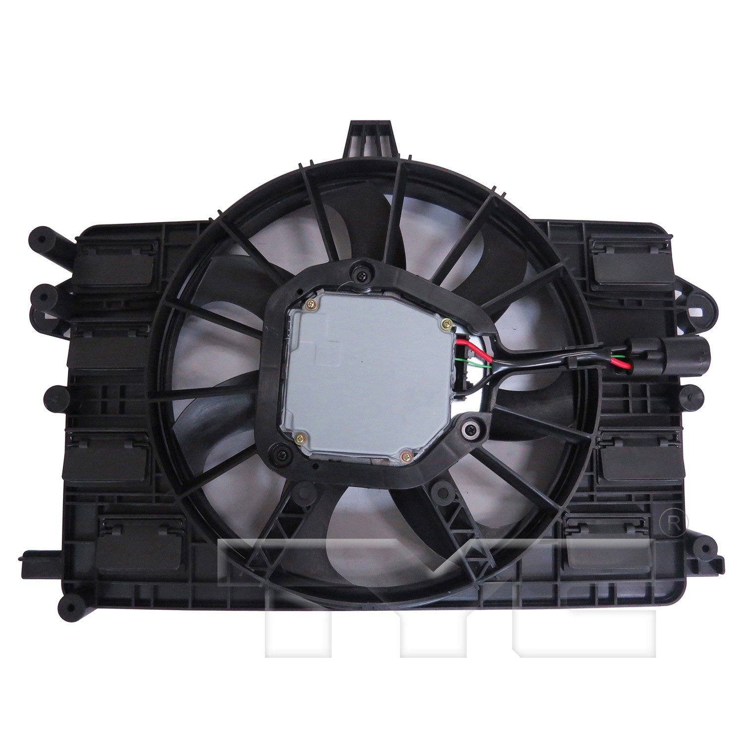 TYC Dual Radiator and Condenser Fan Assembly — image 2