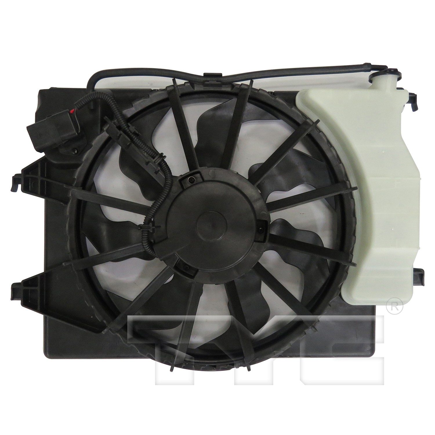 TYC Dual Radiator and Condenser Fan Assembly — image 2