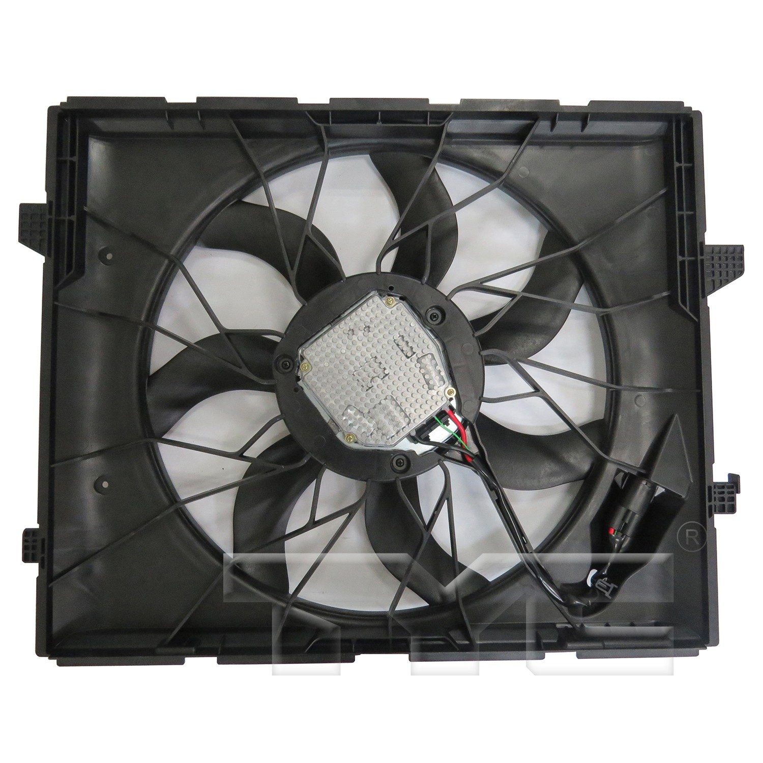 TYC Dual Radiator and Condenser Fan Assembly — image 2