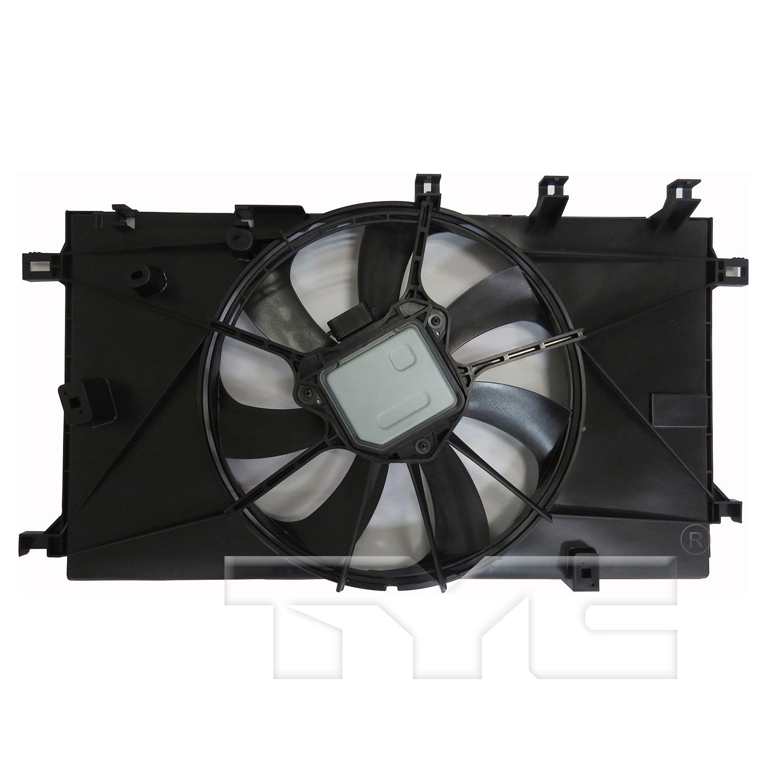 TYC Dual Radiator and Condenser Fan Assembly — image 2