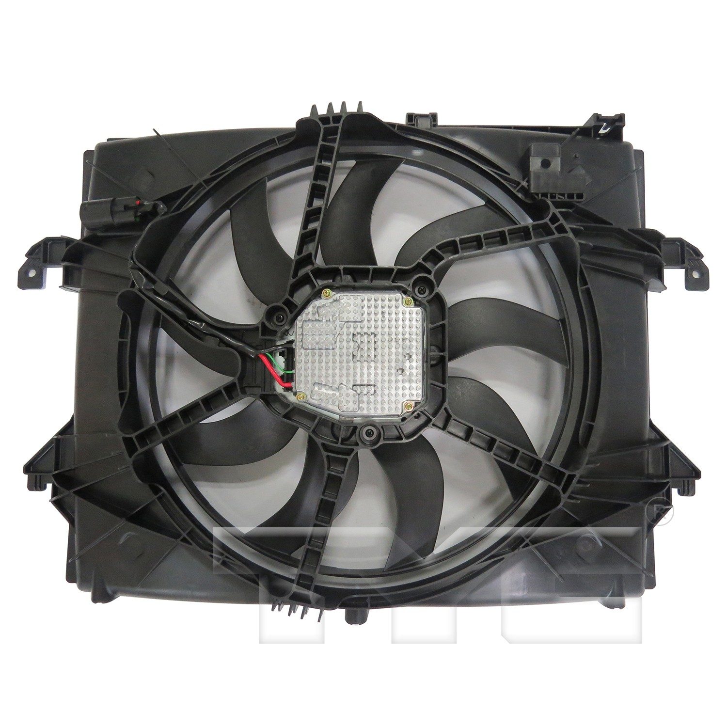 TYC Dual Radiator and Condenser Fan Assembly — image 2