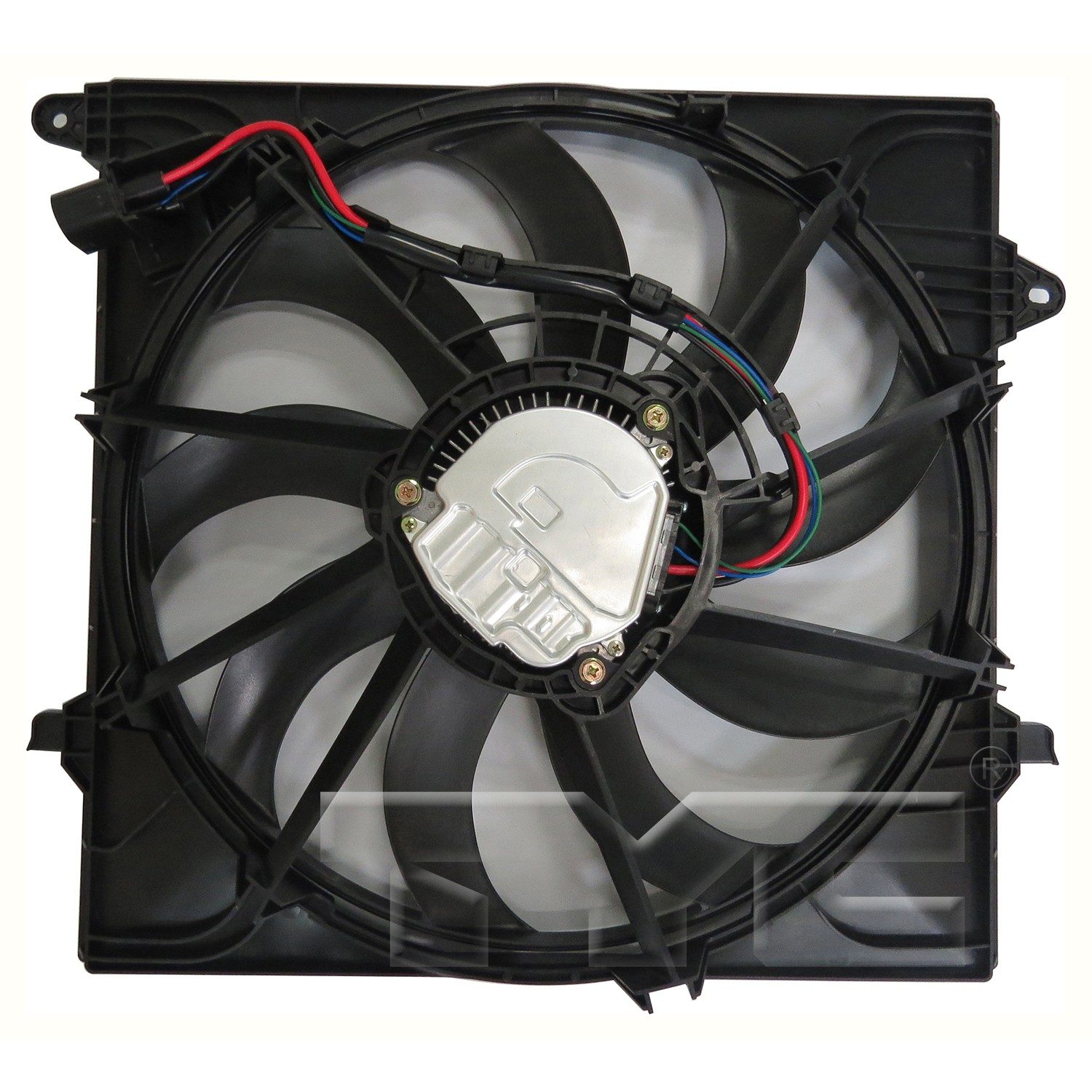TYC Dual Radiator and Condenser Fan Assembly — image 2