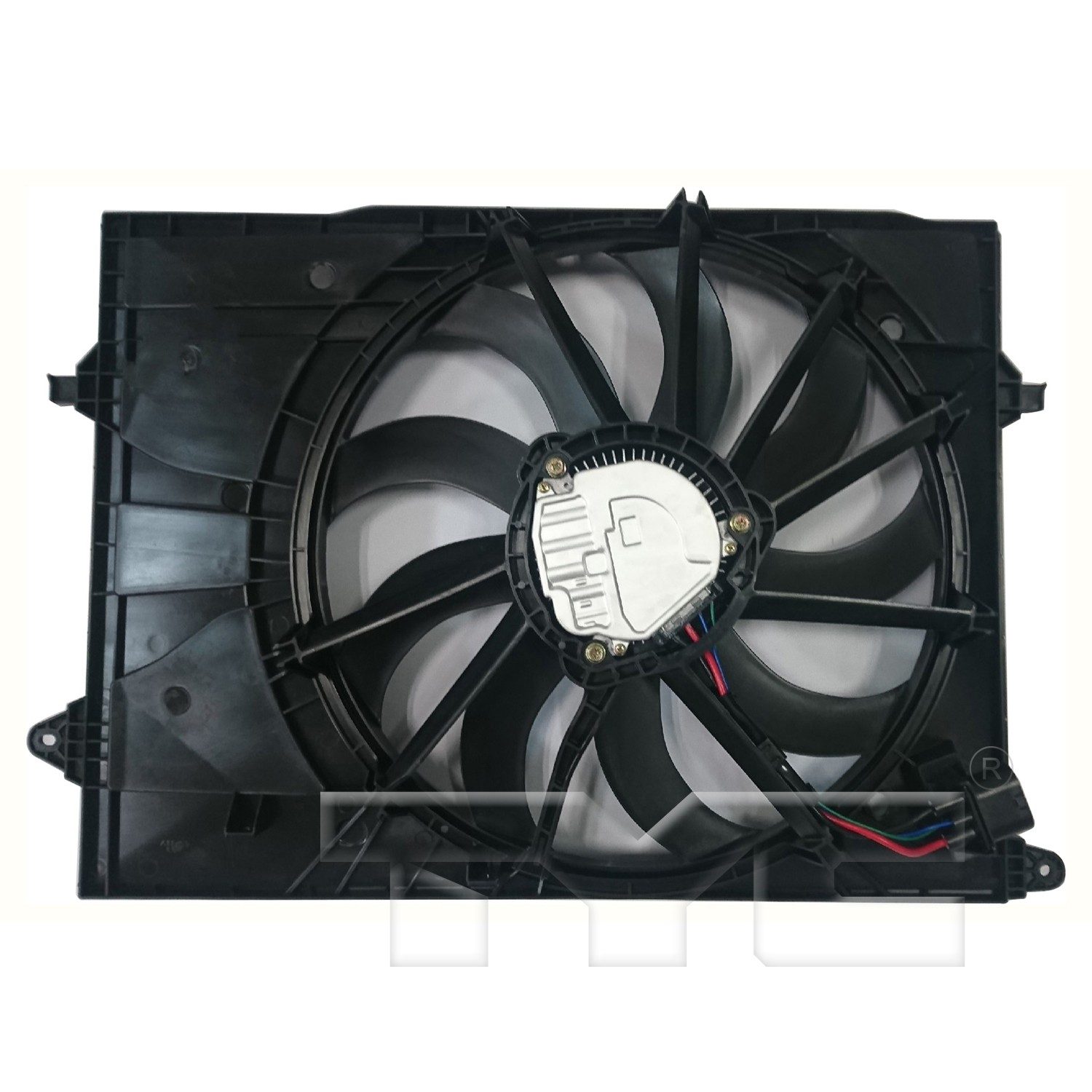 TYC Dual Radiator and Condenser Fan Assembly — image 2