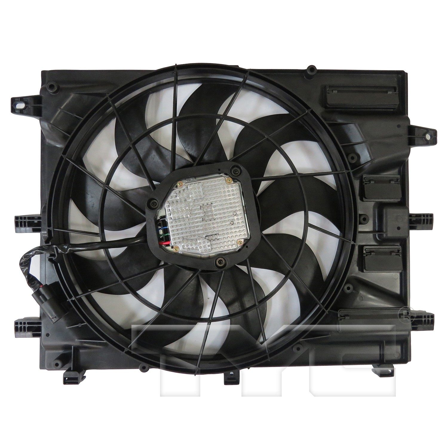 TYC Dual Radiator and Condenser Fan Assembly — image 2