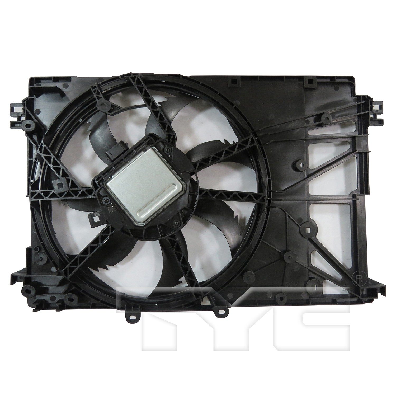 TYC Dual Radiator and Condenser Fan Assembly — image 2