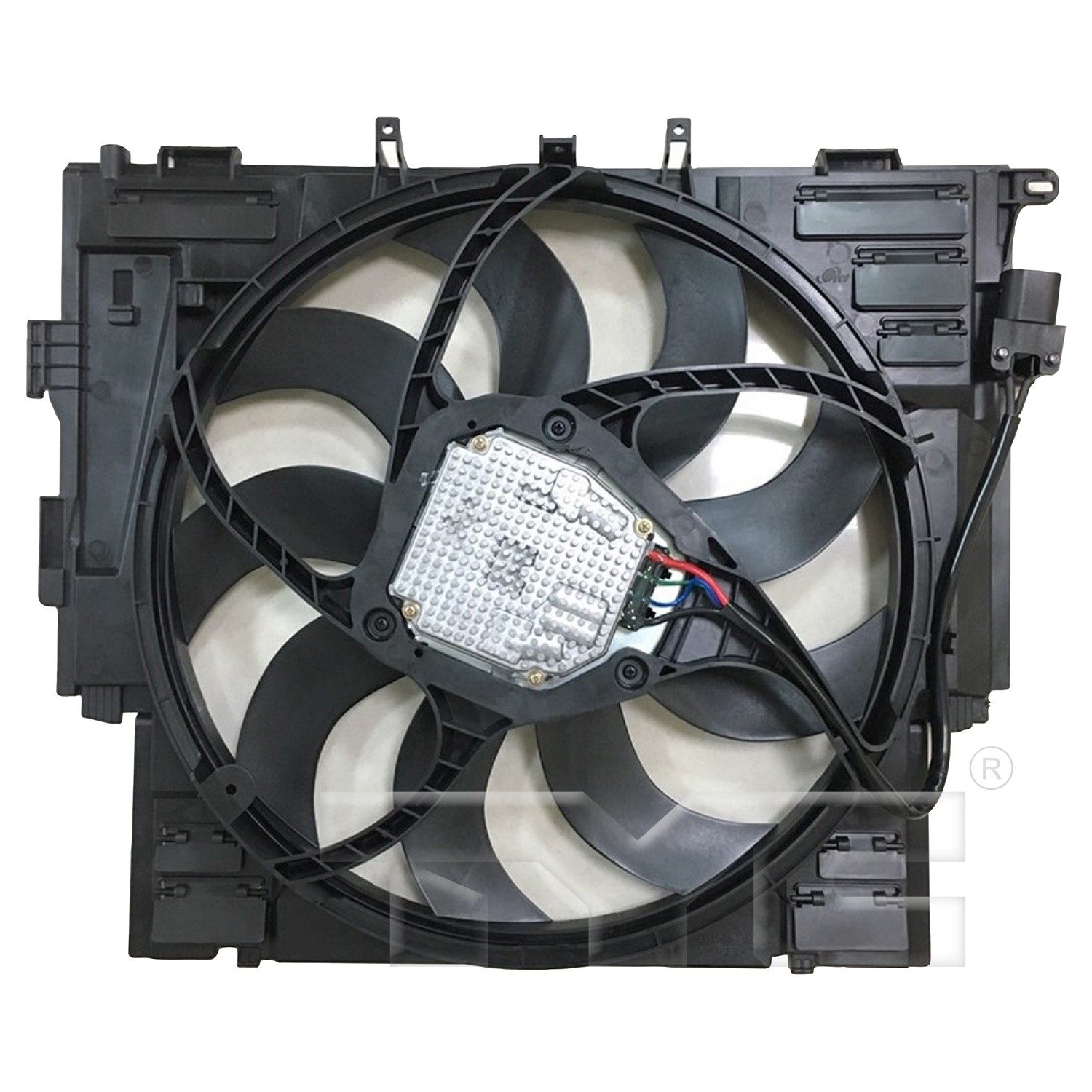 TYC Dual Radiator and Condenser Fan Assembly — image 2