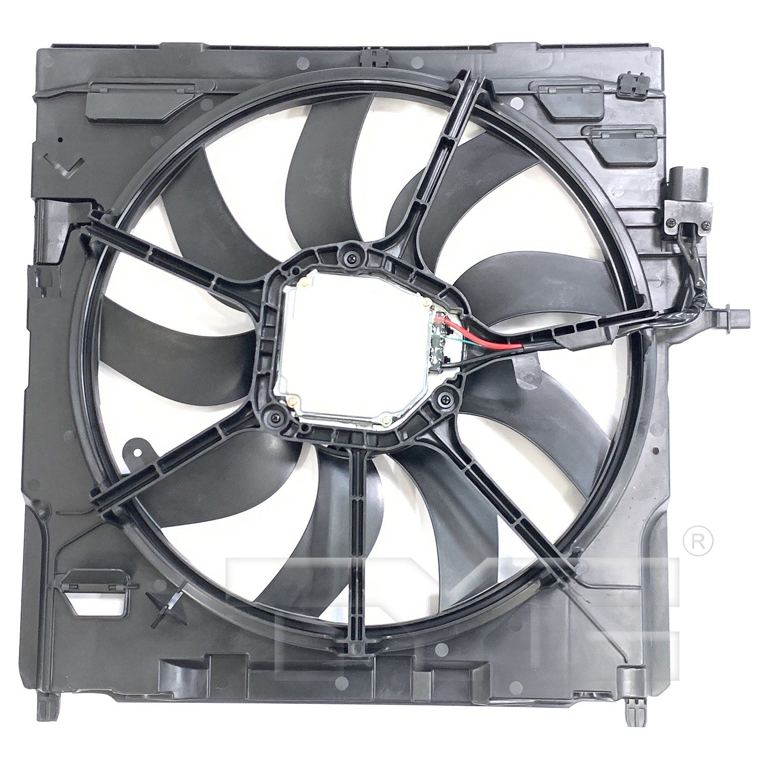 TYC Dual Radiator and Condenser Fan Assembly — image 2