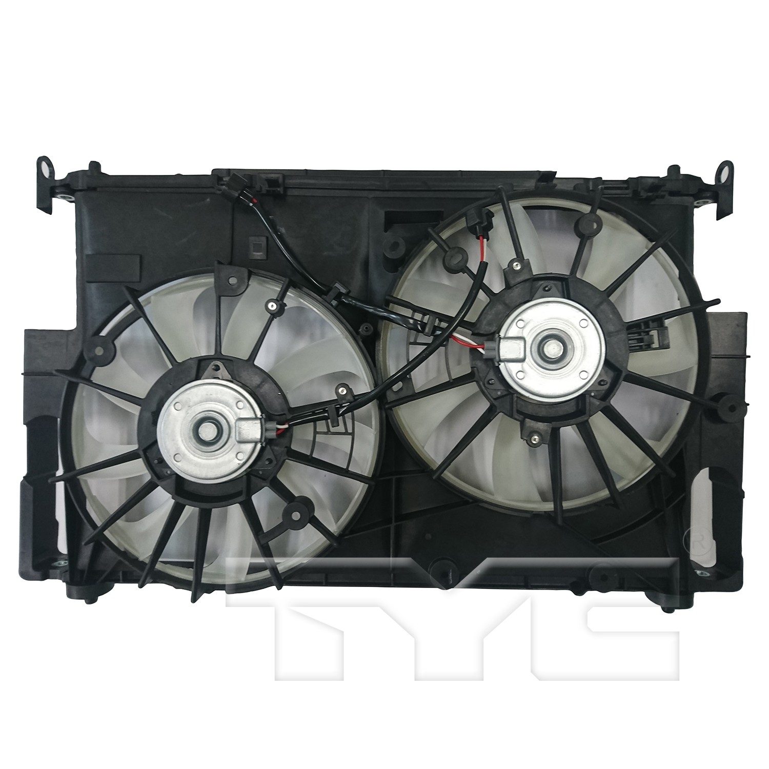 TYC Dual Radiator and Condenser Fan Assembly — image 2