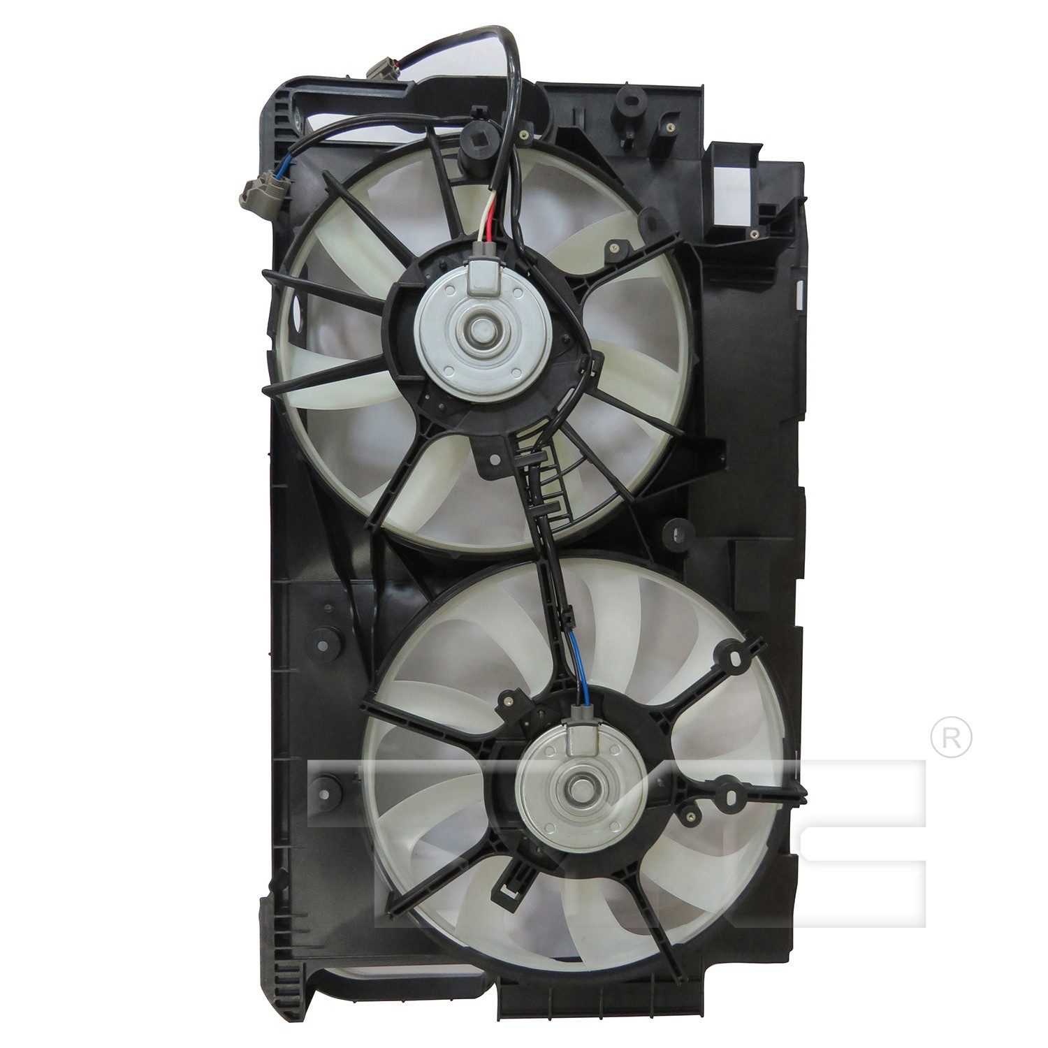 TYC Dual Radiator and Condenser Fan Assembly — image 2