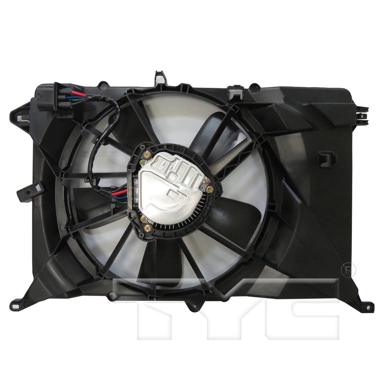 TYC Dual Radiator and Condenser Fan Assembly — image 2
