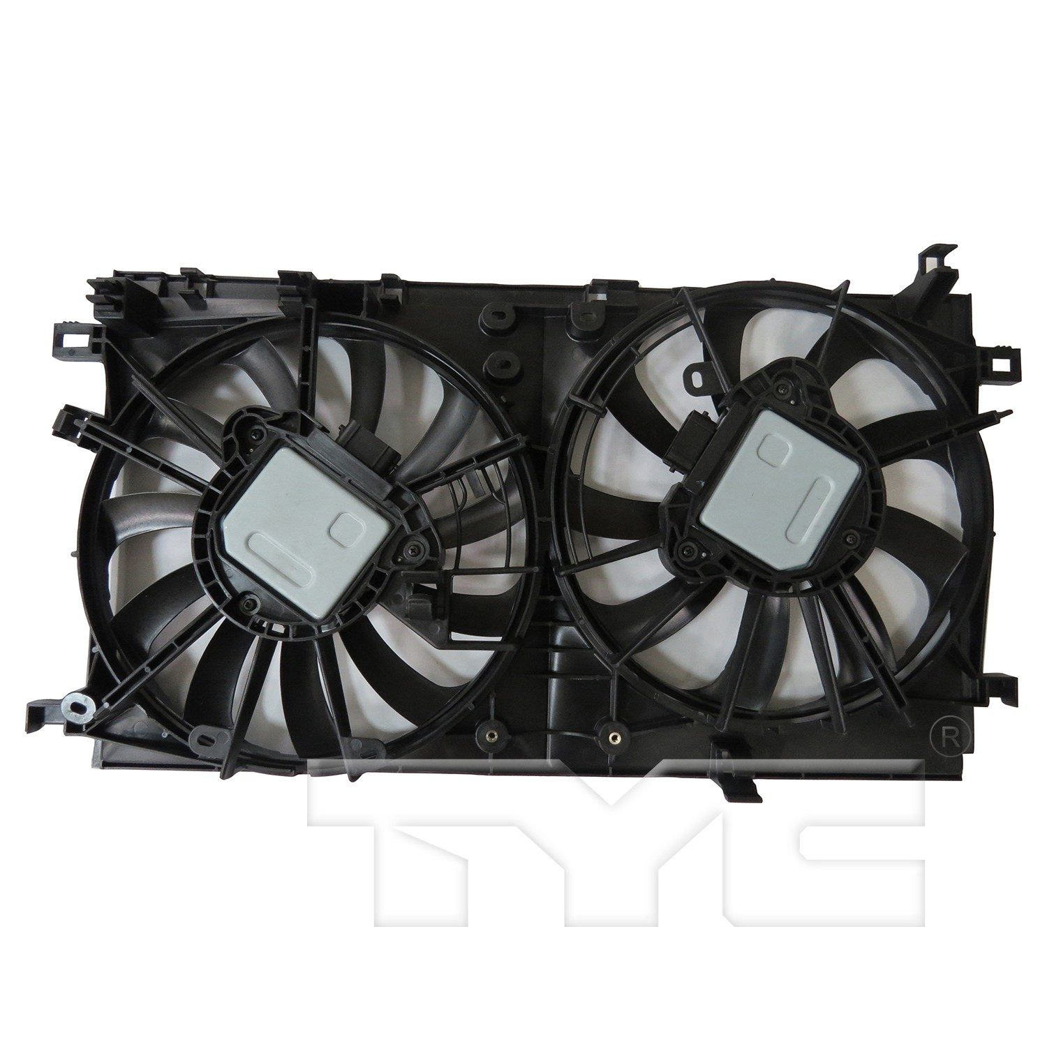 TYC Dual Radiator and Condenser Fan Assembly — image 2