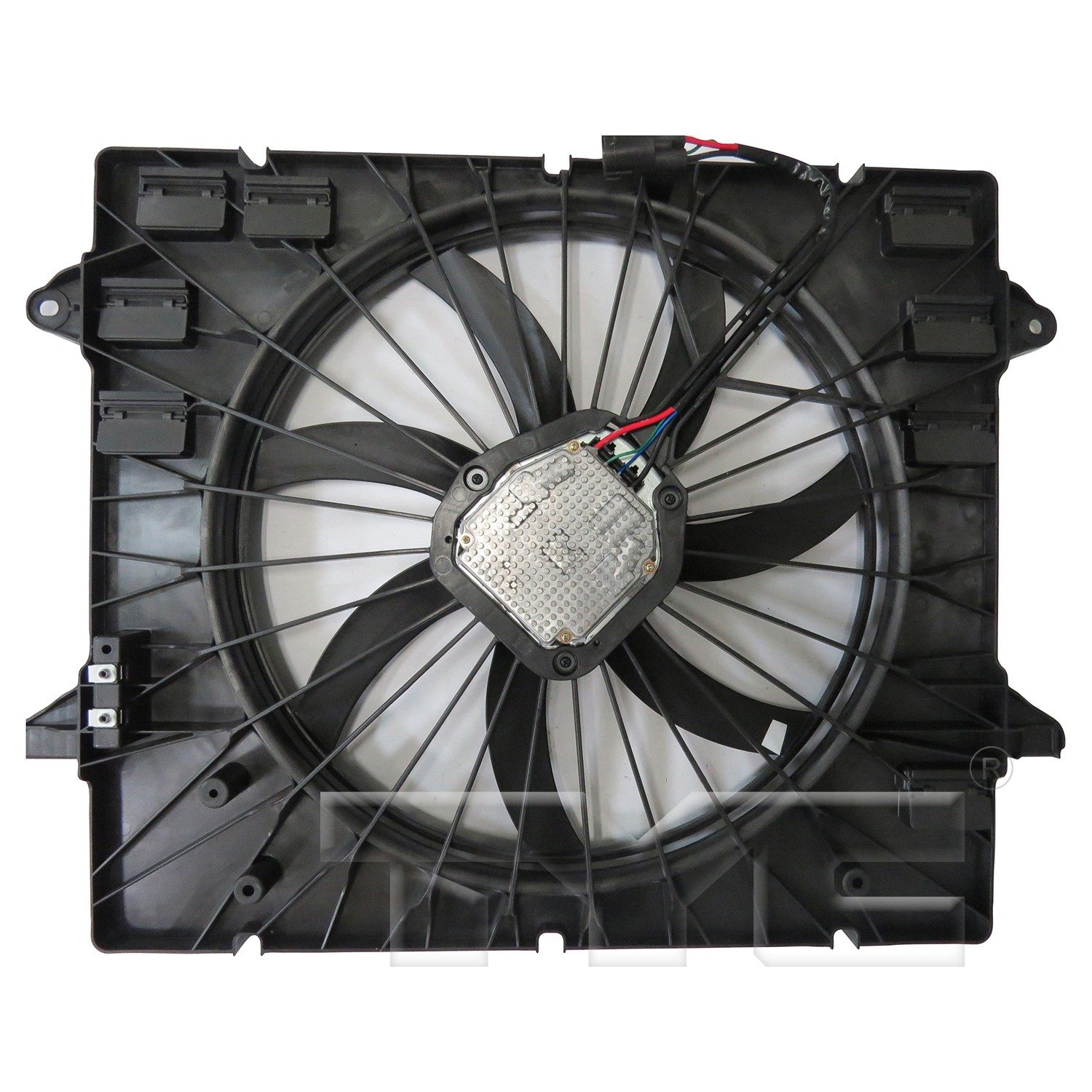 TYC Dual Radiator and Condenser Fan Assembly — image 2