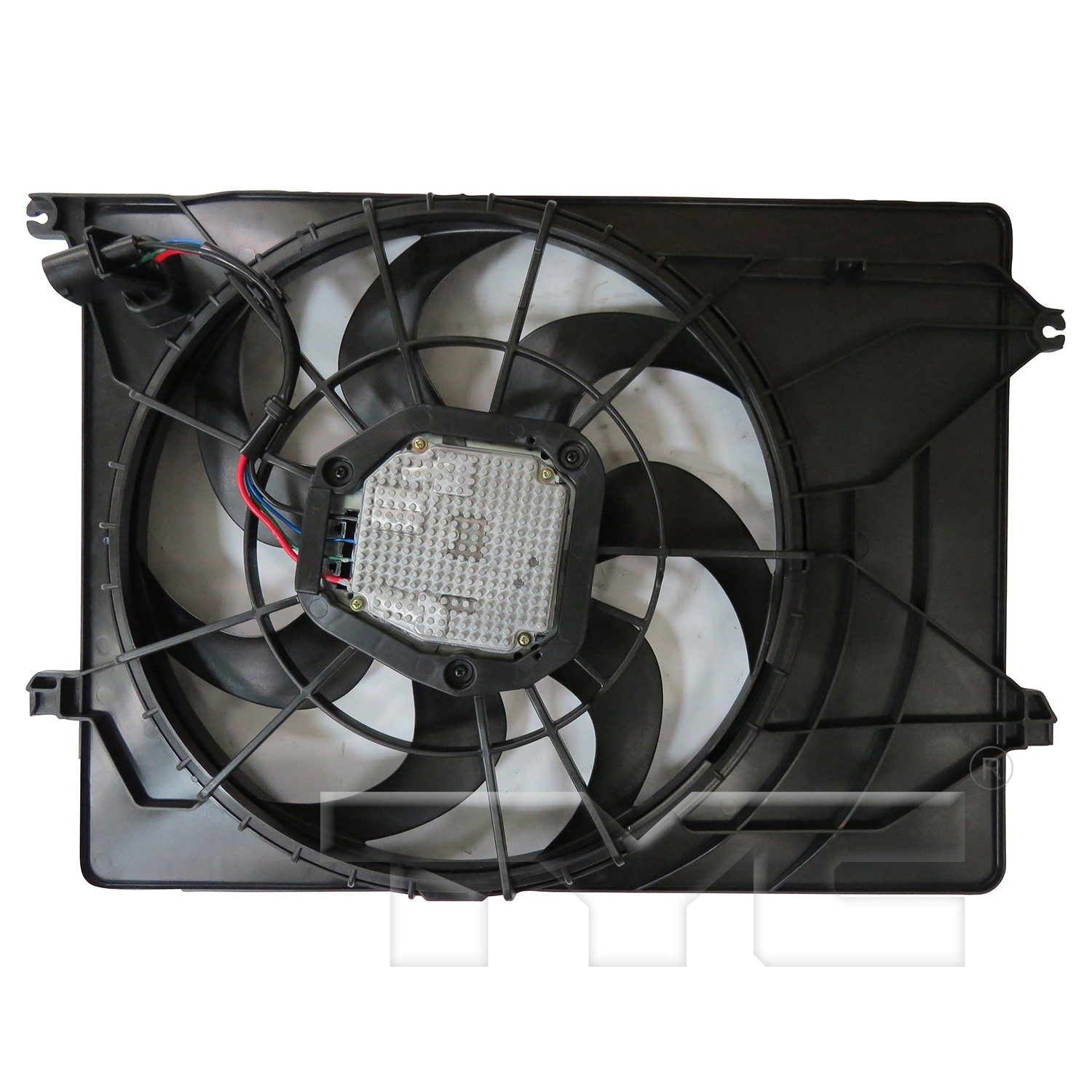 TYC Dual Radiator and Condenser Fan Assembly — image 2
