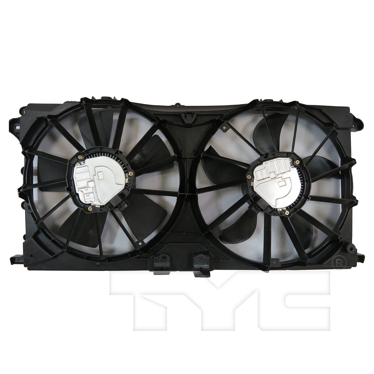 TYC Dual Radiator and Condenser Fan Assembly — image 2