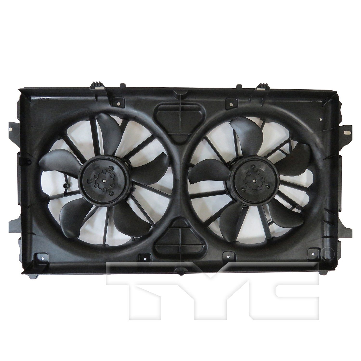 TYC Dual Radiator and Condenser Fan Assembly — image 2