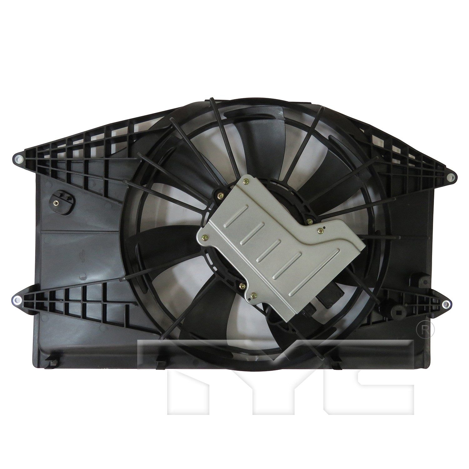 TYC Dual Radiator and Condenser Fan Assembly — image 2
