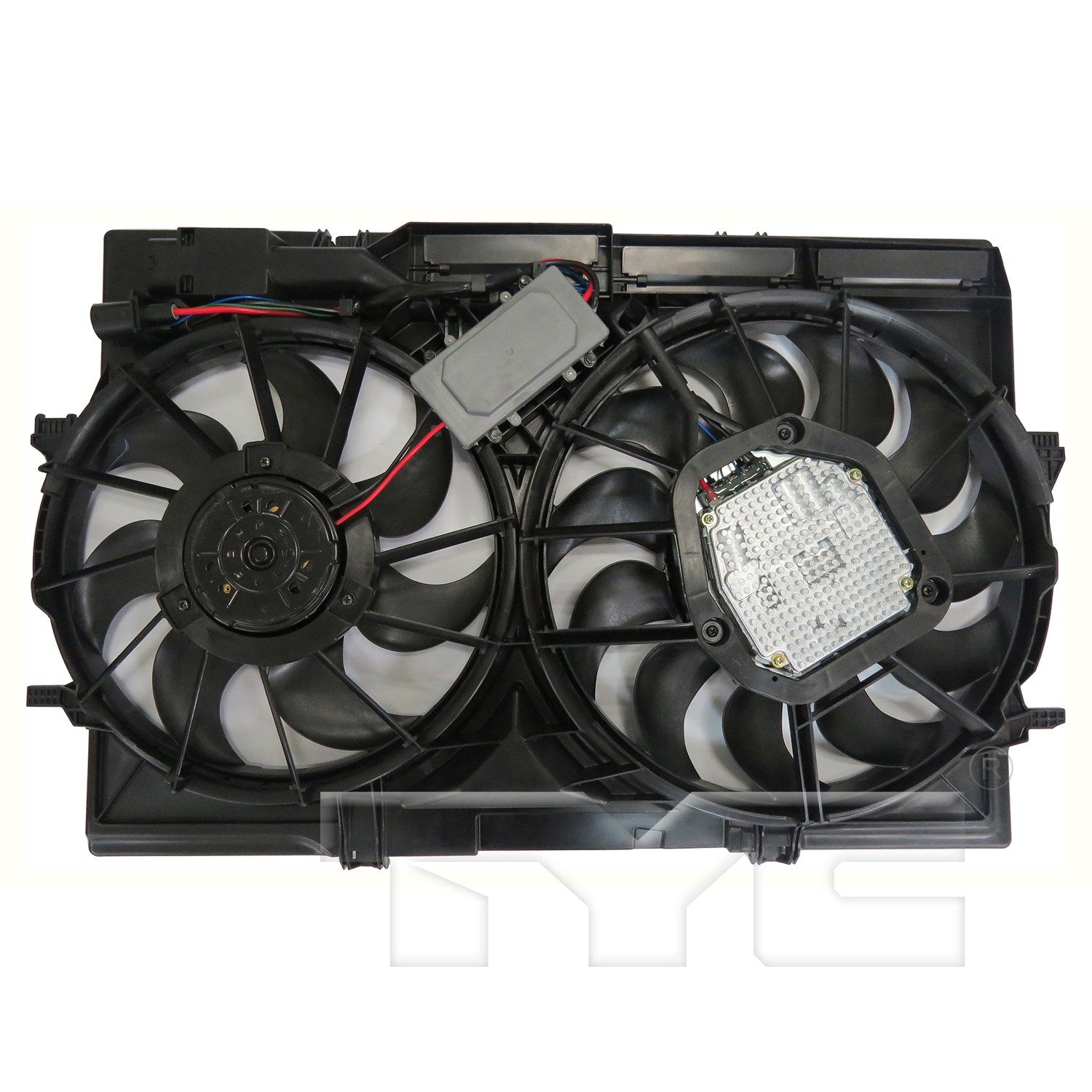 TYC Dual Radiator and Condenser Fan Assembly — image 2