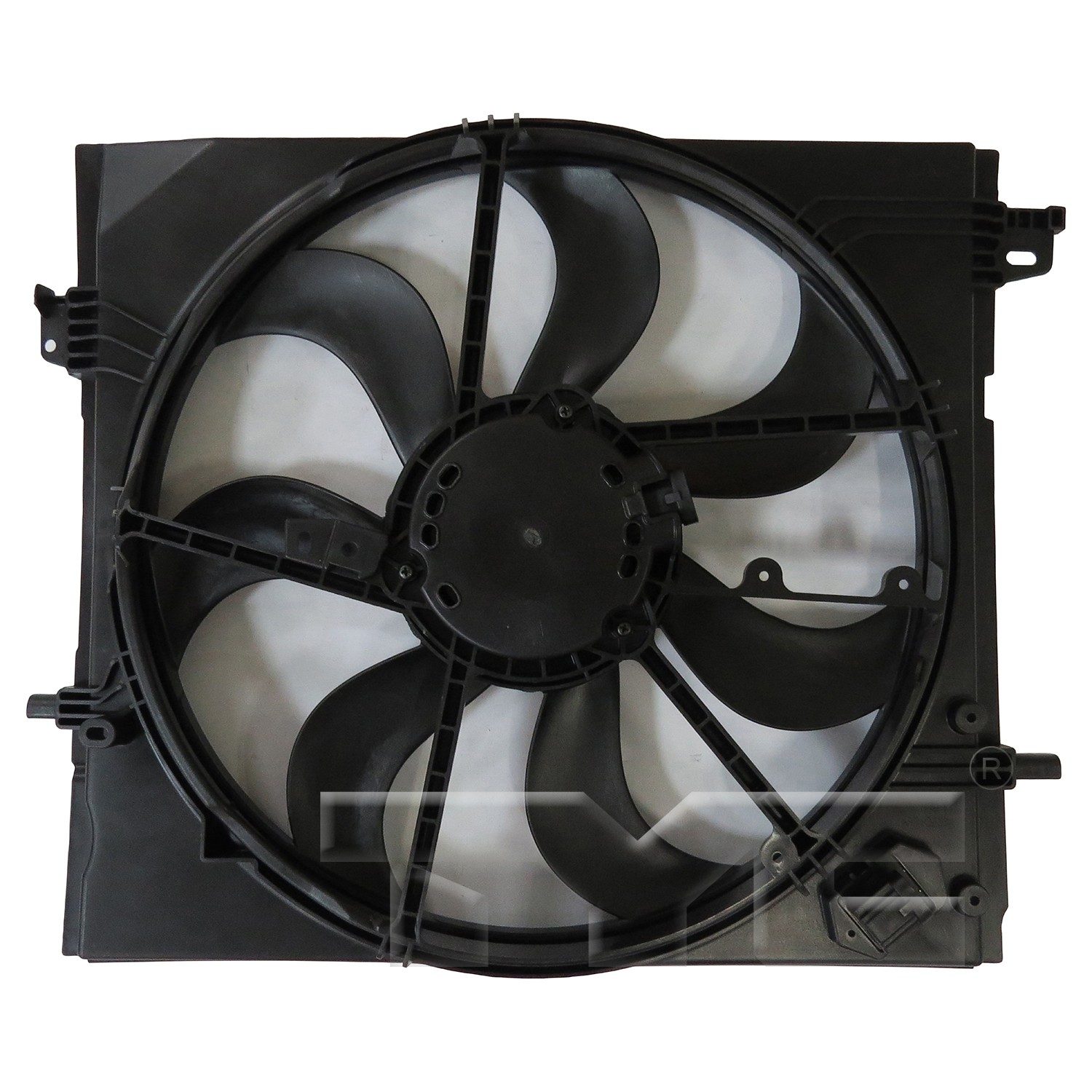 TYC Dual Radiator and Condenser Fan Assembly — image 2