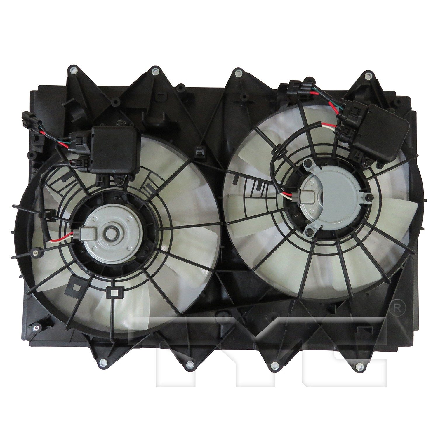 TYC Dual Radiator and Condenser Fan Assembly — image 2
