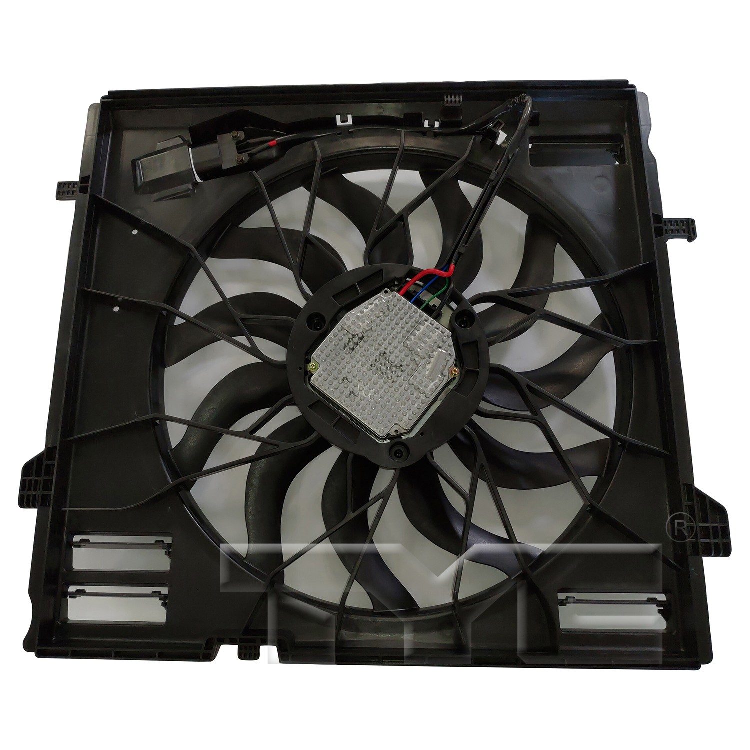 TYC Dual Radiator and Condenser Fan Assembly — image 2