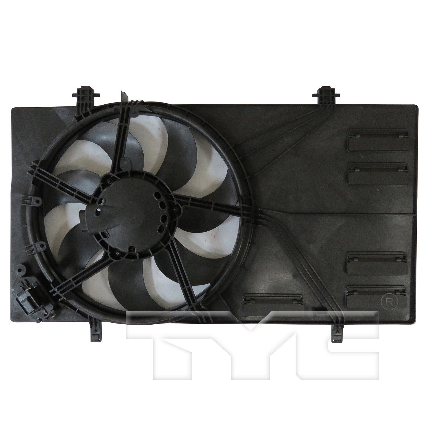 TYC Dual Radiator and Condenser Fan Assembly — image 2
