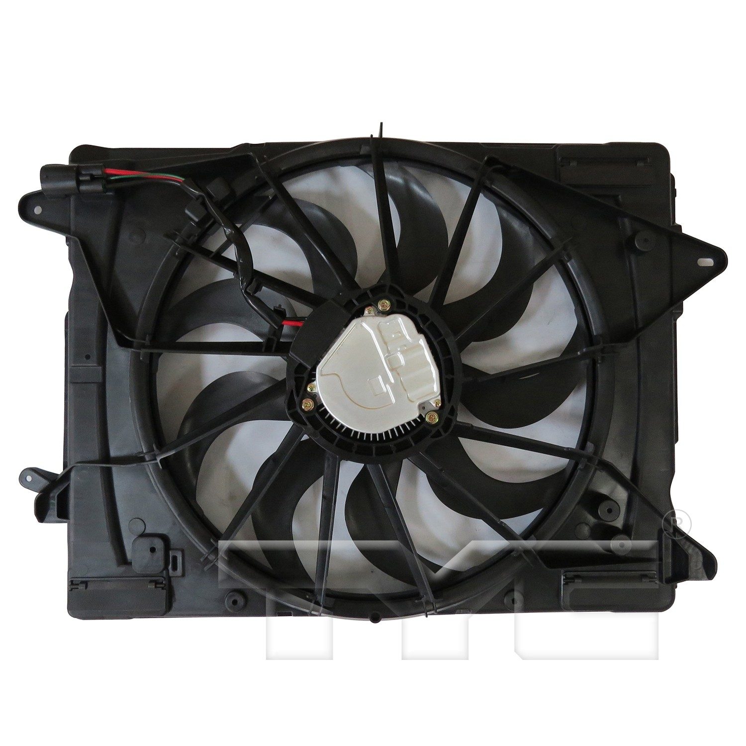 TYC Dual Radiator and Condenser Fan Assembly — image 2