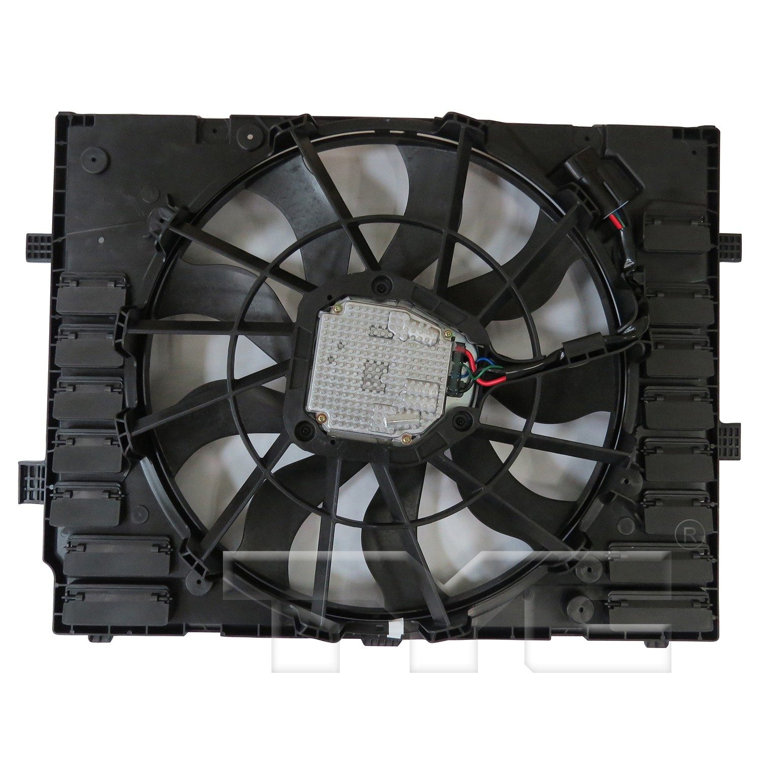 TYC Dual Radiator and Condenser Fan Assembly — image 2