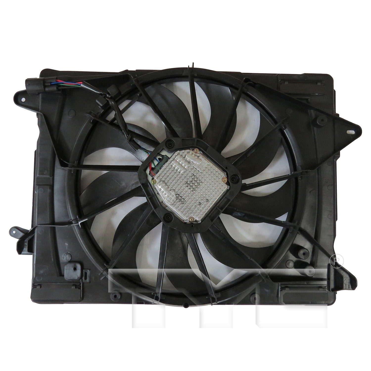 TYC Dual Radiator and Condenser Fan Assembly — image 2