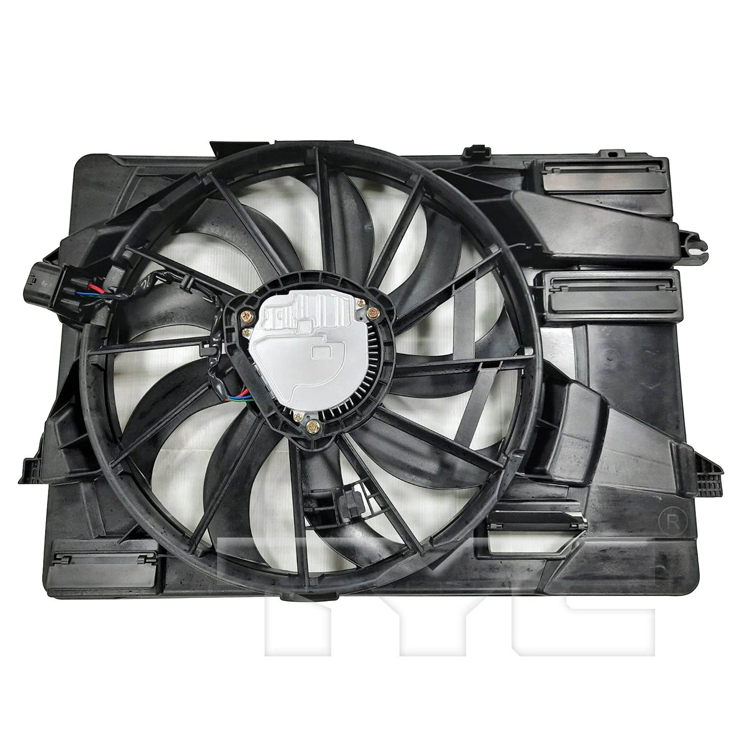 TYC Dual Radiator and Condenser Fan Assembly — image 2