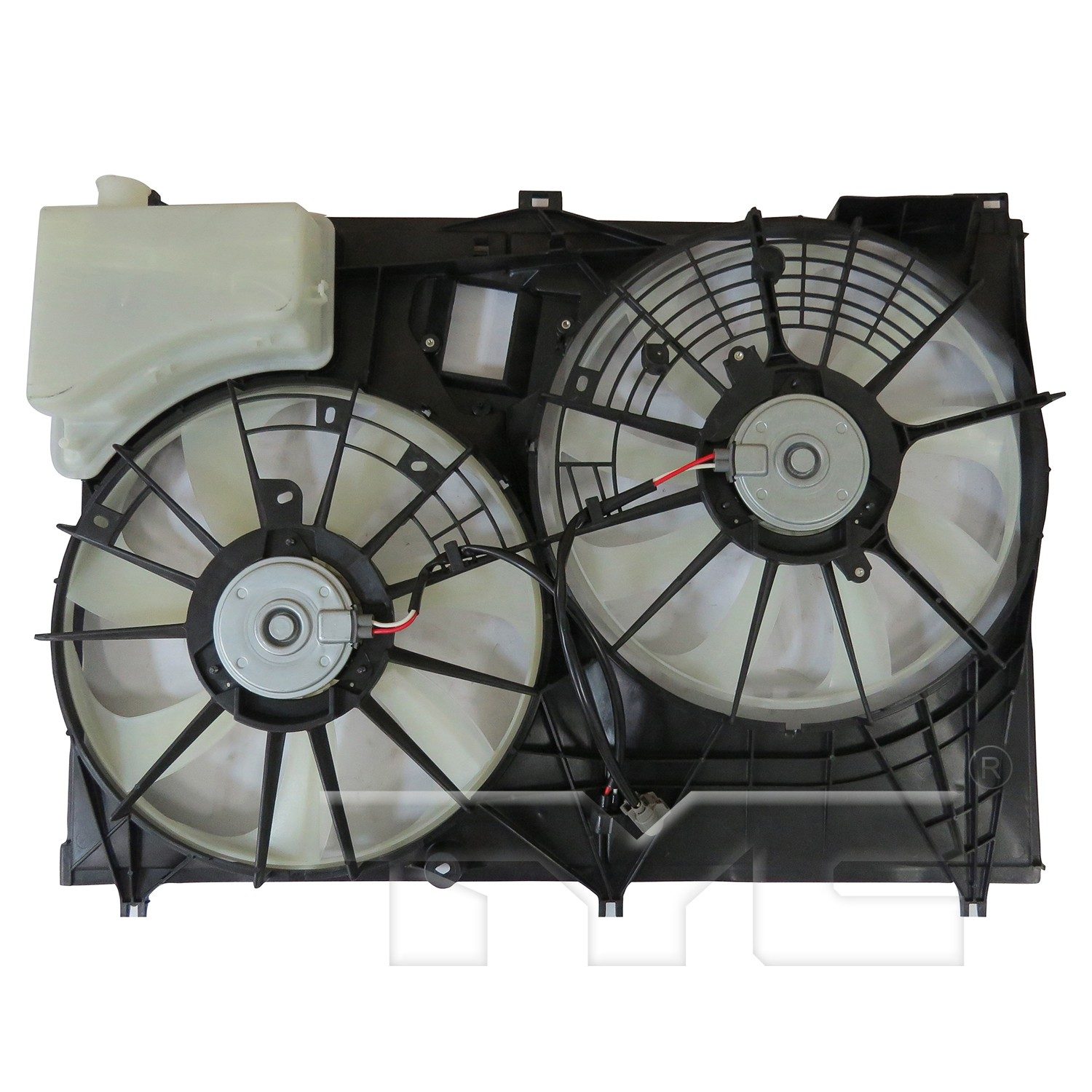 TYC Dual Radiator and Condenser Fan Assembly — image 2