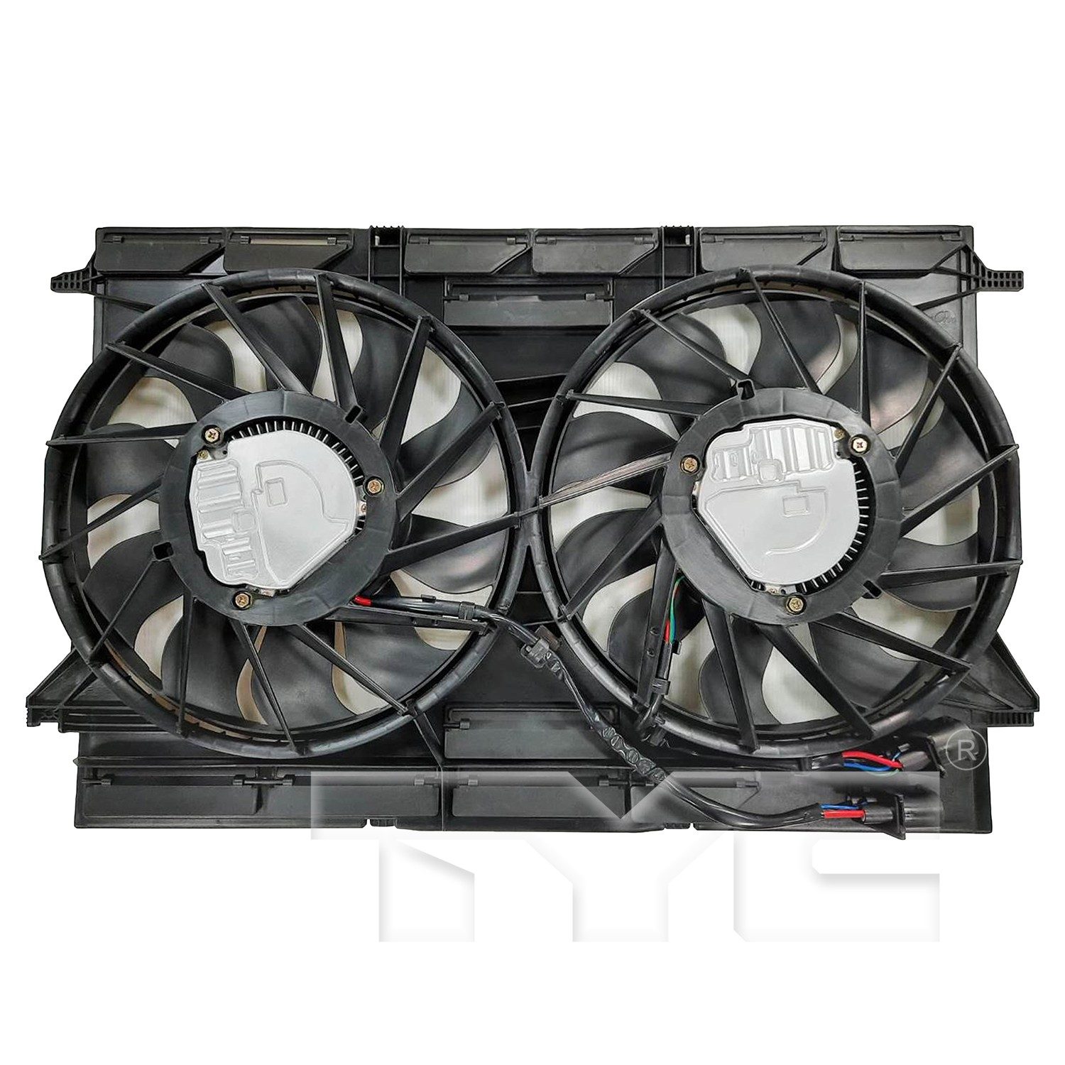 TYC Dual Radiator and Condenser Fan Assembly — image 2