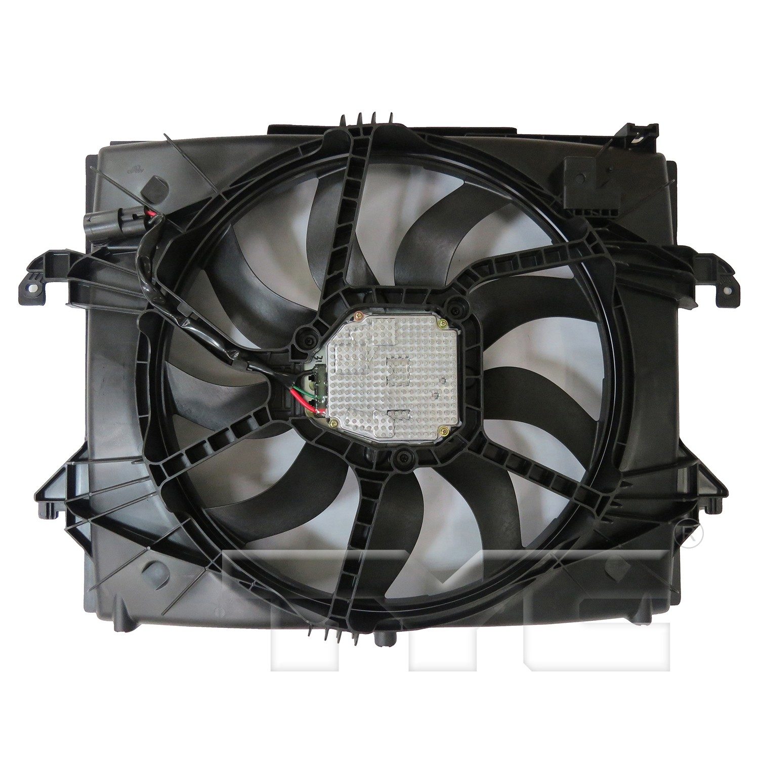 TYC Dual Radiator and Condenser Fan Assembly — image 2